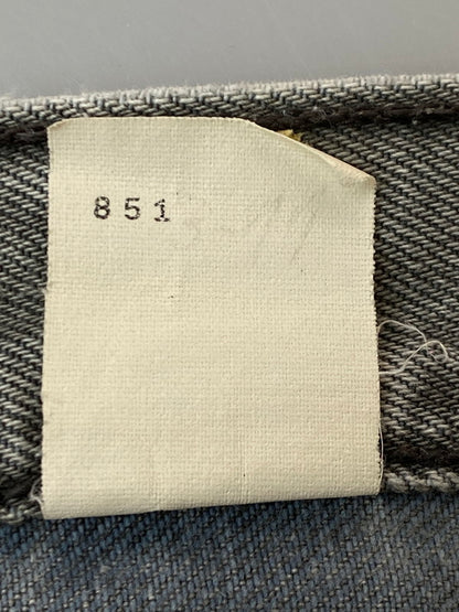 【現状渡し品】【メンズ】 Levi's リーバイス 00S 977刻印 2001年4月製造 501 BLACK DENIM PANTS 501 ブラック デニム パンツ メンズ ボトムス ジーパン ジーンズ ヴィンテージ 157-251109-em-37-min サイズ：W34×L32 カラー：グレー 万代Net店
