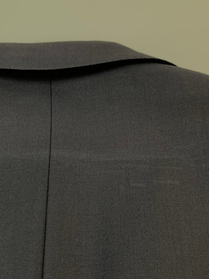 【現状渡し品】【メンズ】 ALFRED DUNHILL アルフレッド ダンヒル RAYON DOUBLE TAILORED JACKET レーヨン ダブル テーラード ジャケット SUPER100S NAVY メンズ アウター 141-260703-hu-25-min カラー：ネイビー 万代Net店
