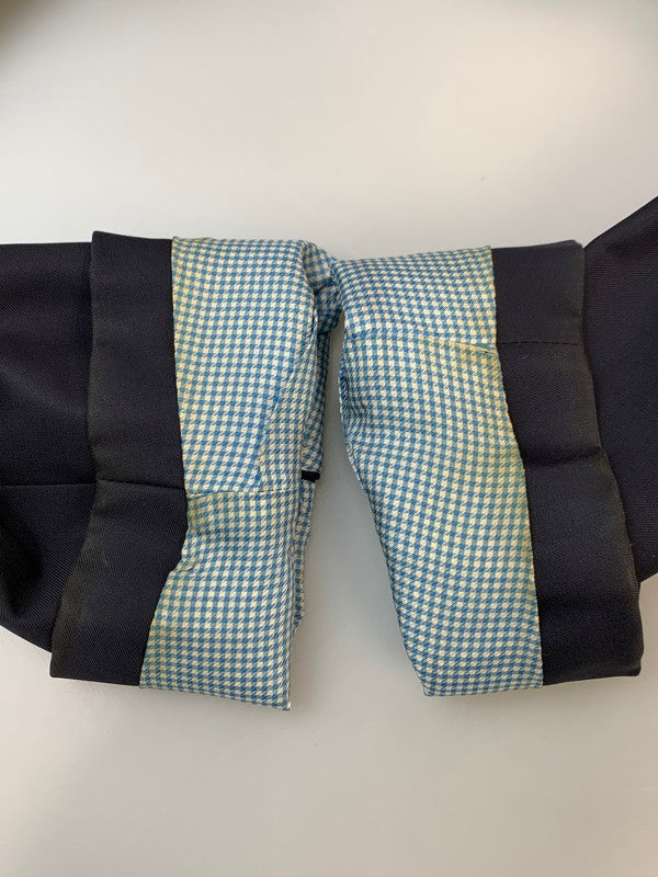 【現状渡し品】【メンズ】 ALFRED DUNHILL アルフレッド ダンヒル RAYON DOUBLE TAILORED JACKET レーヨン ダブル テーラード ジャケット SUPER100S NAVY メンズ アウター 141-260703-hu-25-min カラー：ネイビー 万代Net店