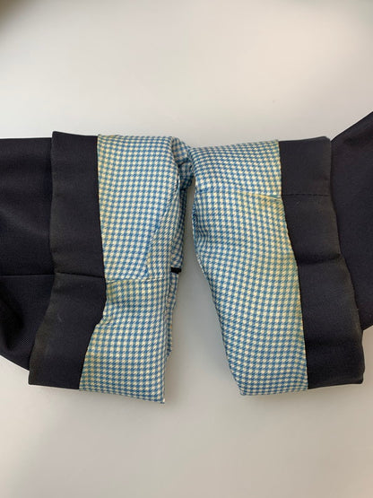 【現状渡し品】【メンズ】 ALFRED DUNHILL アルフレッド ダンヒル RAYON DOUBLE TAILORED JACKET レーヨン ダブル テーラード ジャケット SUPER100S NAVY メンズ アウター 141-260703-hu-25-min カラー：ネイビー 万代Net店
