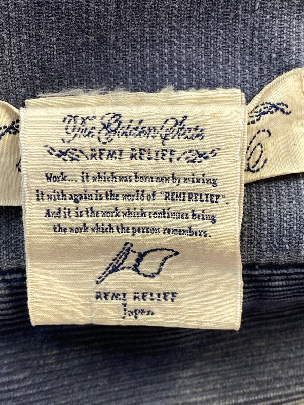 【現状渡し品】【メンズ】 REMI RELIEF レミレリーフ コーデュロイトラッカージャケット 140-260725-zi-01-min サイズ：S 万代Net店