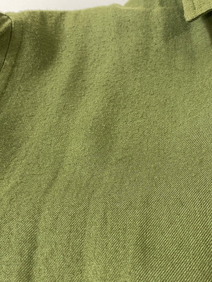 【現状渡し品】【メンズ】 RUDE GALLERY ルードギャラリー RAYON SHIRT レーヨン シャツ メンズ 長袖 142-260630-hu-29-min サイズ：2 カラー：グリーン系 万代Net店
