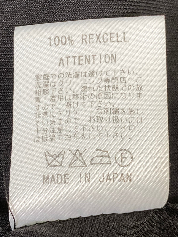 【中古品】【メンズ】 RUDE GALLERY ルードギャラリー LETTERED BOWLING SHIRT レタード ボーリング シャツ メンズ 半袖Tシャツ ショートスリーブ 142-260630-hu-28-min サイズ：2 カラー：ブラック系 万代Net店