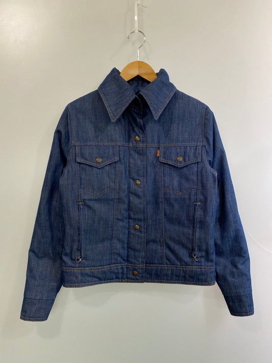 【中古品】【メンズ】 LEVI'S SKI スキーリーバイス 中綿 DENIM JACKET 70'S デニム ジャケット 70年代 ヴィンテージ メンズ アウター 146-251019-em-43-min サイズ：11/12 カラー：インディゴブルー 万代Net店