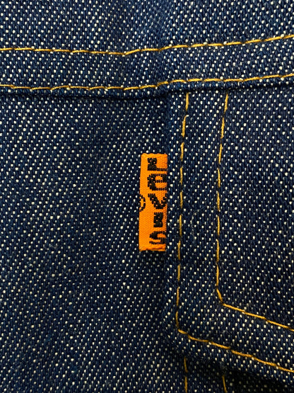 【中古品】【メンズ】 LEVI'S SKI スキーリーバイス 中綿 DENIM JACKET 70'S デニム ジャケット 70年代 ヴィンテージ メンズ アウター 146-251019-em-43-min サイズ：11/12 カラー：インディゴブルー 万代Net店