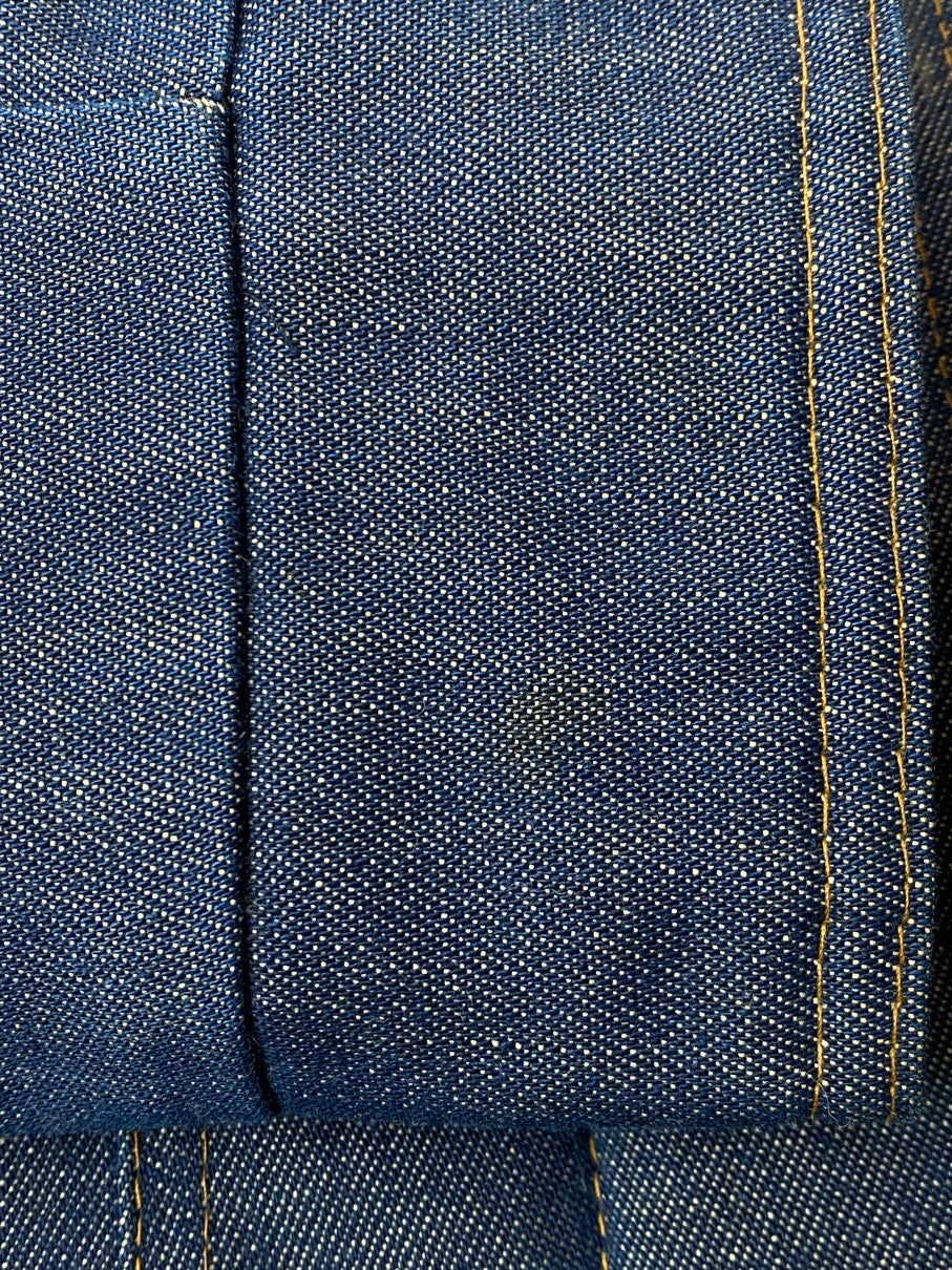 【中古品】【メンズ】 LEVI'S SKI スキーリーバイス 中綿 DENIM JACKET 70'S デニム ジャケット 70年代 ヴィンテージ メンズ アウター 146-251019-em-43-min サイズ：11/12 カラー：インディゴブルー 万代Net店