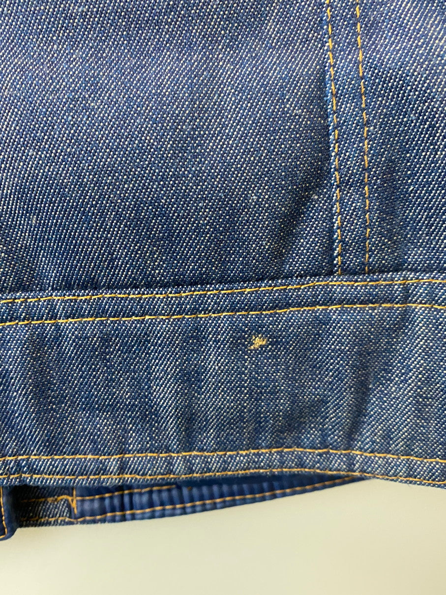 【中古品】【メンズ】 LEVI'S SKI スキーリーバイス 中綿 DENIM JACKET 70'S デニム ジャケット 70年代 ヴィンテージ メンズ アウター 146-251019-em-43-min サイズ：11/12 カラー：インディゴブルー 万代Net店