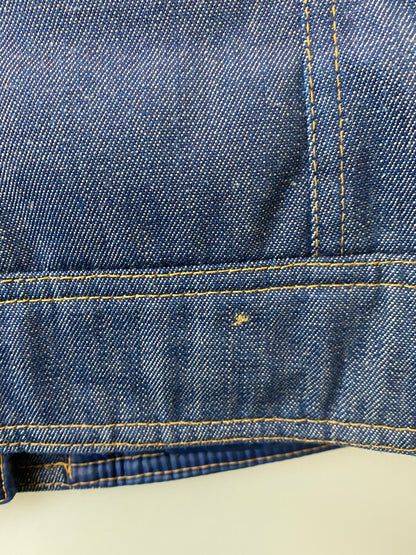 【中古品】【メンズ】 LEVI'S SKI スキーリーバイス 中綿 DENIM JACKET 70'S デニム ジャケット 70年代 ヴィンテージ メンズ アウター 146-251019-em-43-min サイズ：11/12 カラー：インディゴブルー 万代Net店