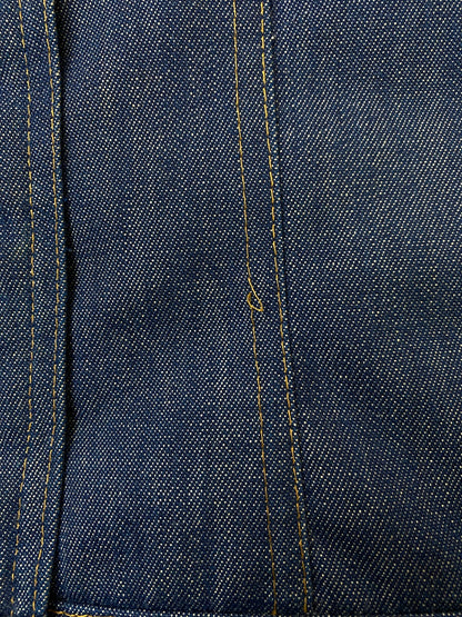 【中古品】【メンズ】 LEVI'S SKI スキーリーバイス 中綿 DENIM JACKET 70'S デニム ジャケット 70年代 ヴィンテージ メンズ アウター 146-251019-em-43-min サイズ：11/12 カラー：インディゴブルー 万代Net店