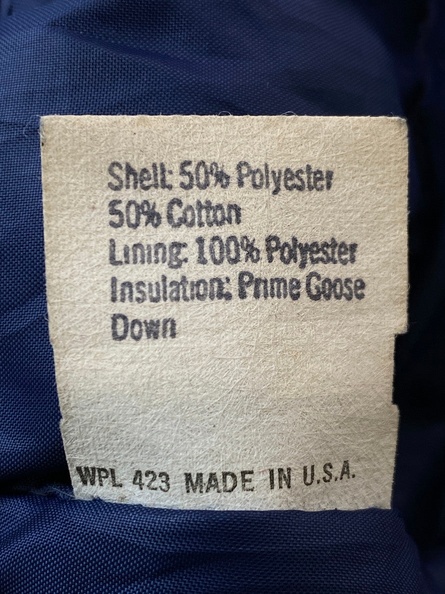 【中古品】【メンズ】 LEVI'S SKI スキーリーバイス 中綿 DENIM JACKET 70'S デニム ジャケット 70年代 ヴィンテージ メンズ アウター 146-251019-em-43-min サイズ：11/12 カラー：インディゴブルー 万代Net店