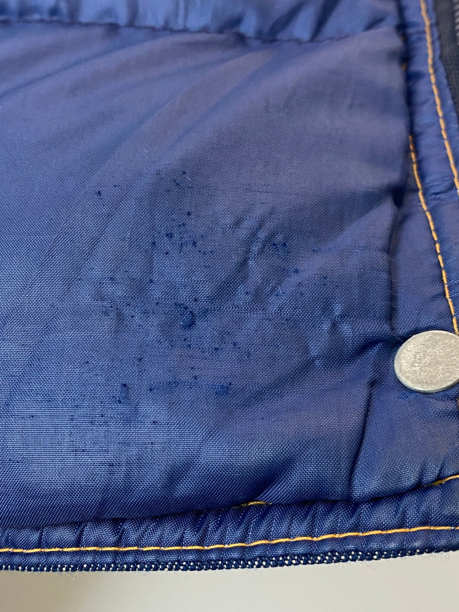 【中古品】【メンズ】 LEVI'S SKI スキーリーバイス 中綿 DENIM JACKET 70'S デニム ジャケット 70年代 ヴィンテージ メンズ アウター 146-251019-em-43-min サイズ：11/12 カラー：インディゴブルー 万代Net店