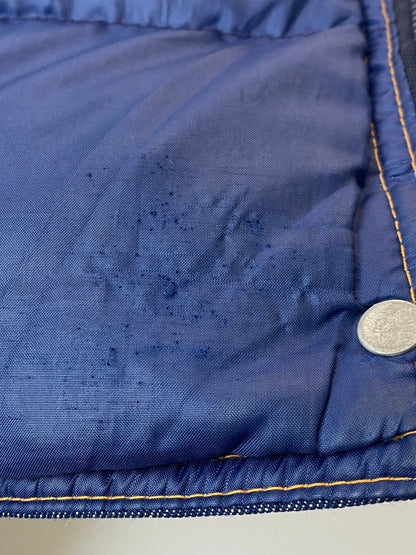 【中古品】【メンズ】 LEVI'S SKI スキーリーバイス 中綿 DENIM JACKET 70'S デニム ジャケット 70年代 ヴィンテージ メンズ アウター 146-251019-em-43-min サイズ：11/12 カラー：インディゴブルー 万代Net店