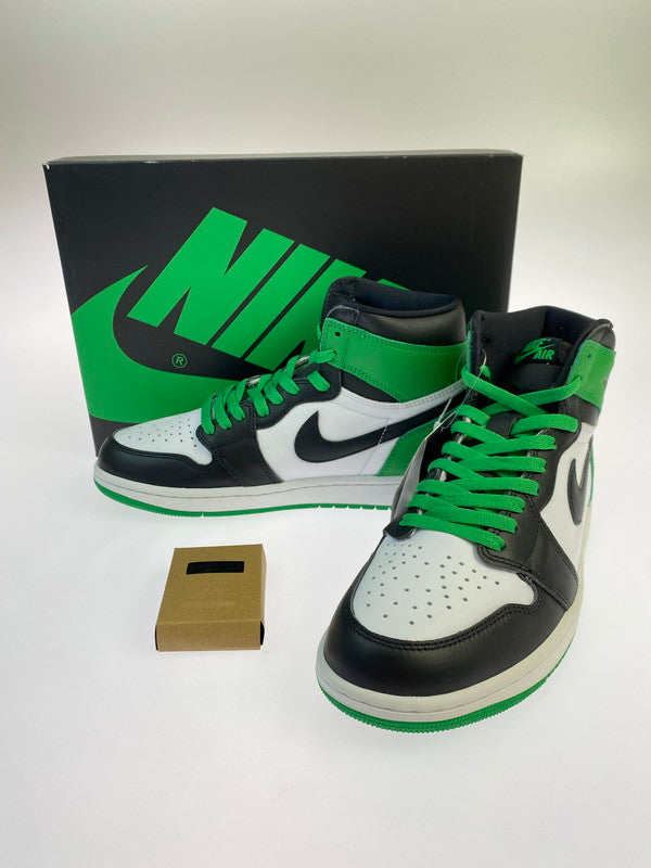 【未使用品】【メンズ】 NIKE ナイキ AIR JORDAN 1 RETRO HIGH OG CELTICS DZ5485-031 エア ジョーダン 1 レトロ ハイ オリジナル セルティックス スニーカー 靴 160-251016-kk-06-min カラー：BLACK/LUCKY GREEN-WHITE 万代Net店