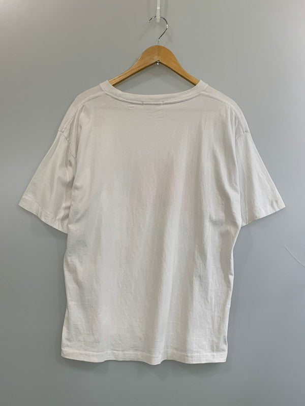 【中古品】【メンズ】 F-LAGSTUF-F フラグスタフ F S GIRL TEE エフエスガール ティー 21SS-FS-60 半袖 メンズ ショートスリーブ 142-260630-hu-05-min サイズ：L カラー：ホワイト 万代Net店