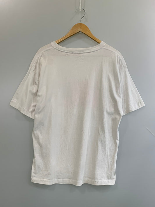 【中古品】【メンズ】 F-LAGSTUF-F フラグスタフ F S GIRL TEE エフエスガール ティー 21SS-FS-60 半袖 メンズ ショートスリーブ 142-260630-hu-05-min サイズ：L カラー：ホワイト 万代Net店