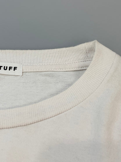 【中古品】【メンズ】 F-LAGSTUF-F フラグスタフ F S GIRL TEE エフエスガール ティー 21SS-FS-60 半袖 メンズ ショートスリーブ 142-260630-hu-05-min サイズ：L カラー：ホワイト 万代Net店