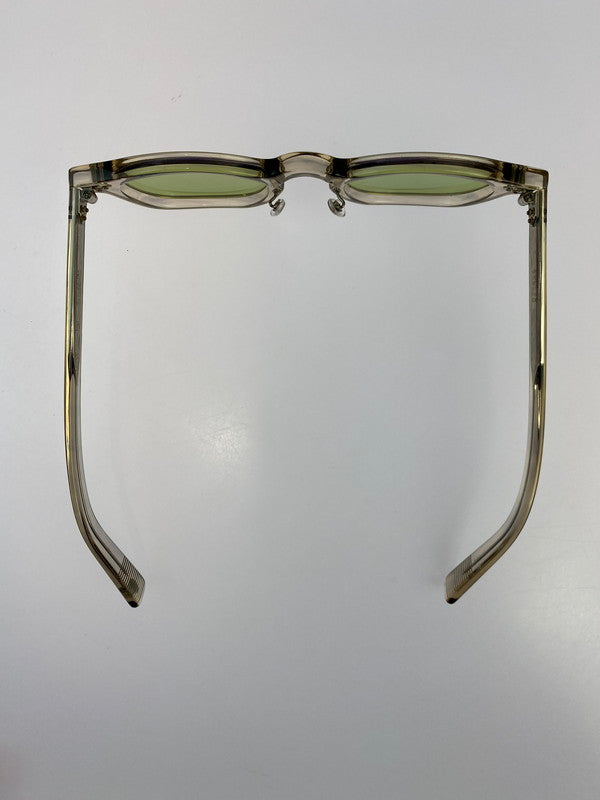 【中古品】【メンズ/レディース】 EYEVAN アイヴァン SADLER-CP DST サングラス アイウェア 203-251019-AS-38-min サイズ：47□23-145 カラー：クリア/グリーン 万代Net店