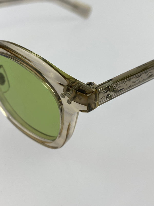 【中古品】【メンズ/レディース】 EYEVAN アイヴァン SADLER-CP DST サングラス アイウェア 203-251019-AS-38-min サイズ：47□23-145 カラー：クリア/グリーン 万代Net店