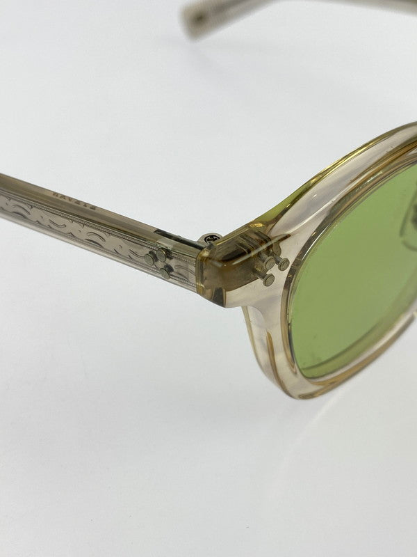 【中古品】【メンズ/レディース】 EYEVAN アイヴァン SADLER-CP DST サングラス アイウェア 203-251019-AS-38-min サイズ：47□23-145 カラー：クリア/グリーン 万代Net店