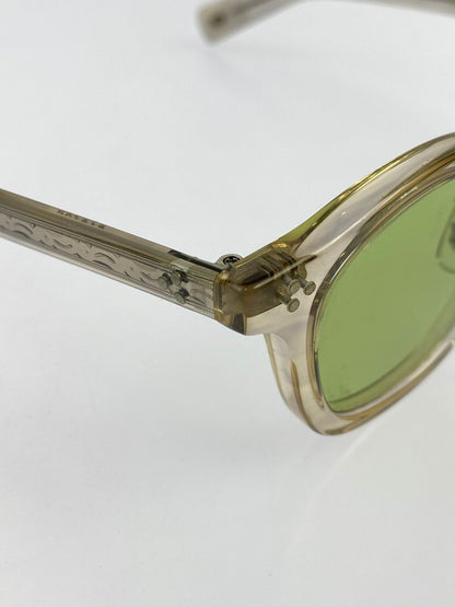 【中古品】【メンズ/レディース】 EYEVAN アイヴァン SADLER-CP DST サングラス アイウェア 203-251019-AS-38-min サイズ：47□23-145 カラー：クリア/グリーン 万代Net店