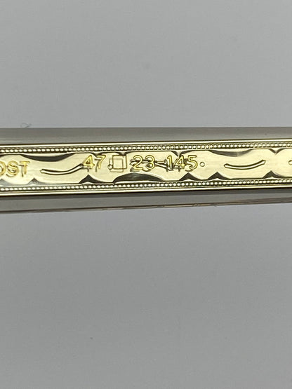 【中古品】【メンズ/レディース】 EYEVAN アイヴァン SADLER-CP DST サングラス アイウェア 203-251019-AS-38-min サイズ：47□23-145 カラー：クリア/グリーン 万代Net店