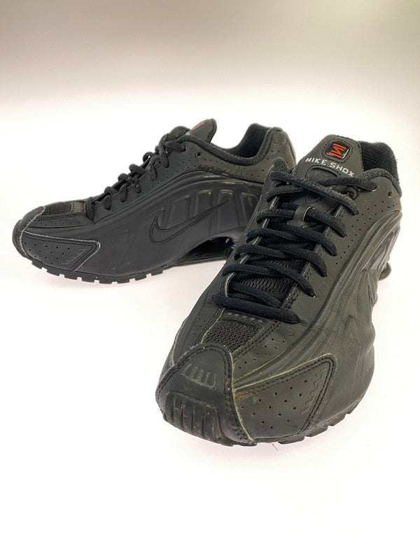 【中古品】【レディース】 NIKE ナイキ SHOX R4 AR3565-004 ショックス R4 スニーカー 靴 160-251016-kk-12-min カラー：BLACK/BLACK-BLACK-MAX ORANGE 万代Net店