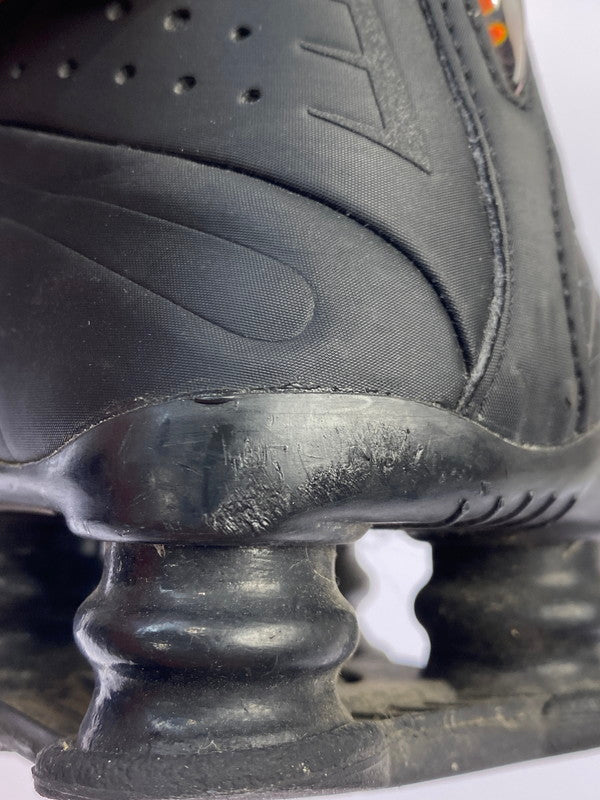 【中古品】【レディース】 NIKE ナイキ SHOX R4 AR3565-004 ショックス R4 スニーカー 靴 160-251016-kk-12-min カラー：BLACK/BLACK-BLACK-MAX ORANGE 万代Net店