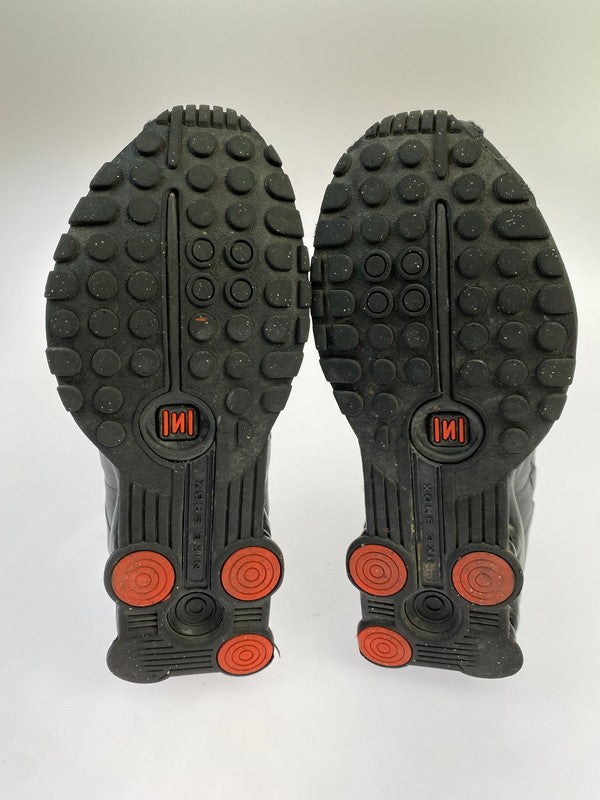 【中古品】【レディース】 NIKE ナイキ SHOX R4 AR3565-004 ショックス R4 スニーカー 靴 160-251016-kk-12-min カラー：BLACK/BLACK-BLACK-MAX ORANGE 万代Net店