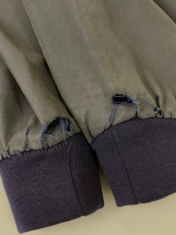 【現状渡し品】【メンズ】 BARACUTA バラクータ 90S G-9 HARRINGTON JACKET ハリントンジャケット 146-251018-ks-09-min サイズ：40 カラー：グレー/ネイビー系 万代Net店