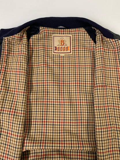 【現状渡し品】【メンズ】 BARACUTA バラクータ 90S G-9 HARRINGTON JACKET ハリントンジャケット 146-251018-ks-09-min サイズ：40 カラー：グレー/ネイビー系 万代Net店