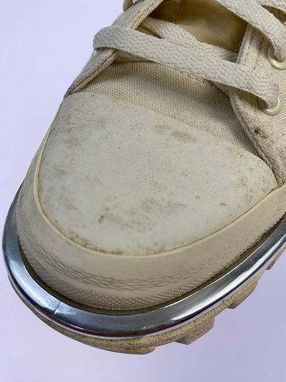 【中古品】【メンズ】 adidas アディダス × RAF SIMONS ラフシモンズ 別注 コラボ DETROIT RUNNER F34242 デトロイトランナー スニーカー 靴 161-251016-kk-14-min カラー：CWHITE/CWHITE/CWHITE 万代Net店