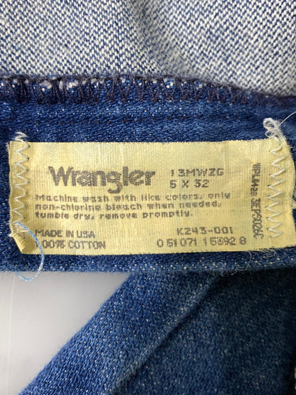 【中古品】【メンズ】 WRANGLER ラングラー 80～90S 13MWZG テーパードデニムパンツ 157-260721-zi-34-min サイズ：不明 カラー：インディゴ 万代Net店