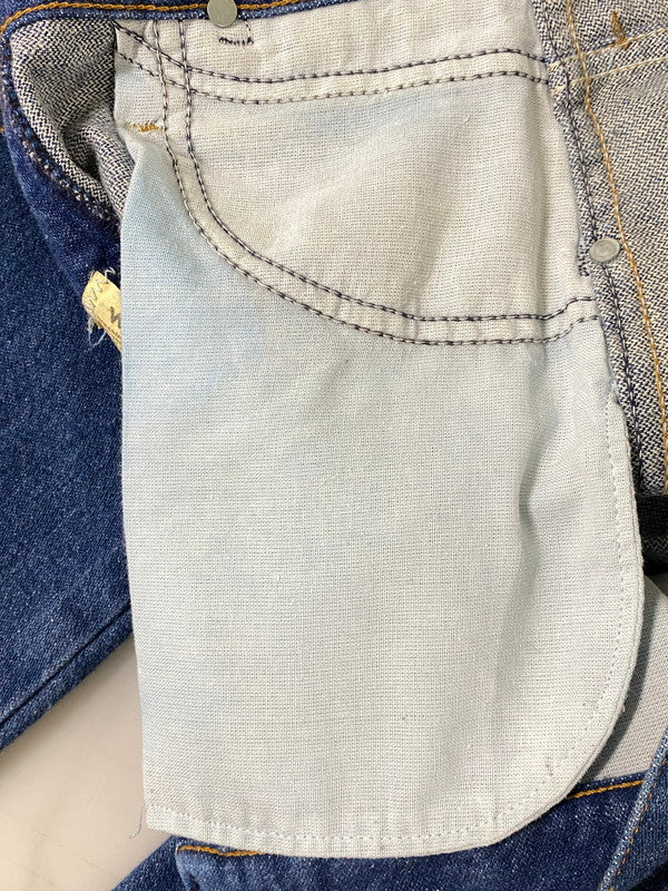 【中古品】【メンズ】 WRANGLER ラングラー 80～90S 13MWZG テーパードデニムパンツ 157-260721-zi-34-min サイズ：不明 カラー：インディゴ 万代Net店