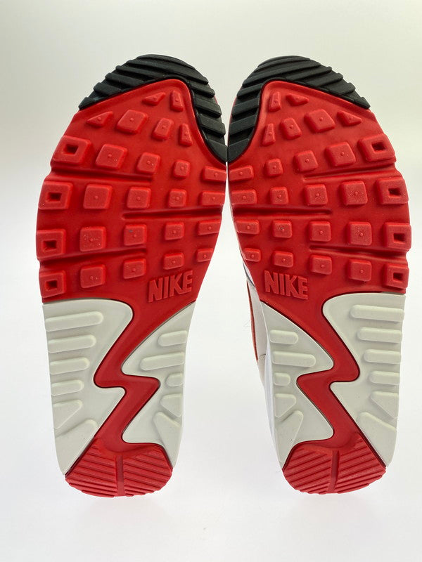 【未使用品】【メンズ】 NIKE ナイキ AIR MAX 90/1 AJ7695-100 エアマックス 90/1 スニーカー 靴 160-251016-kk-02-min カラー：WHITE/UNIVERSITY RED 万代Net店