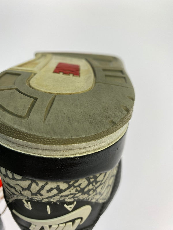 【中古品】【メンズ】 NIKE ナイキ AIR JORDAN 3 RETRO OG BLACK CEMENT(2018) 854262-001 エアジョーダン 3 レトロ オリジナル ブラックセメント スニーカー 靴 160-251016-kk-01-min カラー：BLACK/FIRE RED-CEMENT GREY 万代Net店