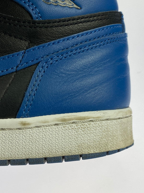 【中古品】【メンズ】 NIKE ナイキ AIR JORDAN 1 RETRO HIGH OG 555088-404 エア ジョーダン 1 レトロ ハイ オリジナル スニーカー 靴 160-251021-kk-33-min カラー：DARK MARINA BLUE/BLACK-WHITE 万代Net店