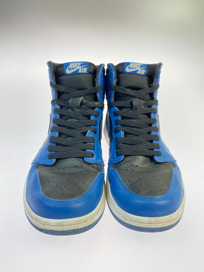 【中古品】【メンズ】 NIKE ナイキ AIR JORDAN 1 RETRO HIGH OG 555088-404 エア ジョーダン 1 レトロ ハイ オリジナル スニーカー 靴 160-251021-kk-33-min カラー：DARK MARINA BLUE/BLACK-WHITE 万代Net店