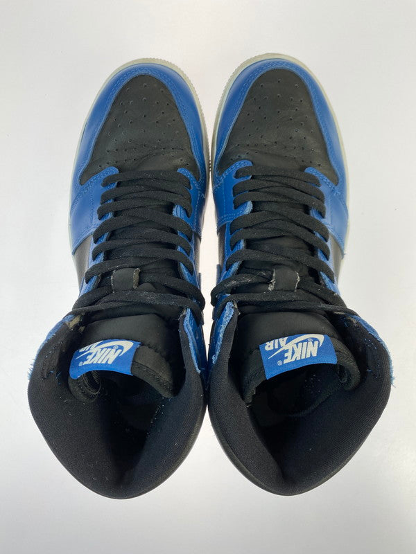 【中古品】【メンズ】 NIKE ナイキ AIR JORDAN 1 RETRO HIGH OG 555088-404 エア ジョーダン 1 レトロ ハイ オリジナル スニーカー 靴 160-251021-kk-33-min カラー：DARK MARINA BLUE/BLACK-WHITE 万代Net店
