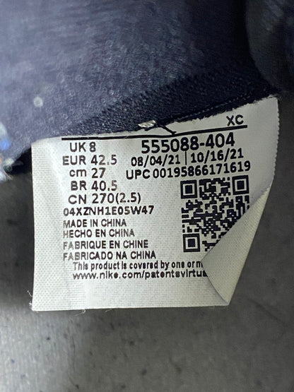 【中古品】【メンズ】 NIKE ナイキ AIR JORDAN 1 RETRO HIGH OG 555088-404 エア ジョーダン 1 レトロ ハイ オリジナル スニーカー 靴 160-251021-kk-33-min カラー：DARK MARINA BLUE/BLACK-WHITE 万代Net店