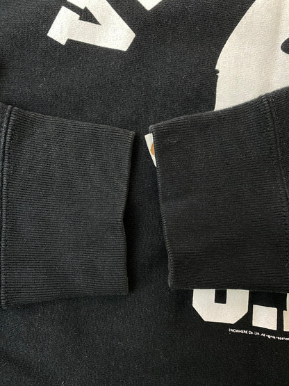 【中古品】【メンズ】 A BATHING APE アベイシングエイプ VERY APE COLLEGE CREWNECK 001SW9721011 ベリー エイプ カレッジ クルーネック スウェット 長袖 メンズ トップス 142-251019-em-54-min サイズ：S カラー：ブラック 万代Net店