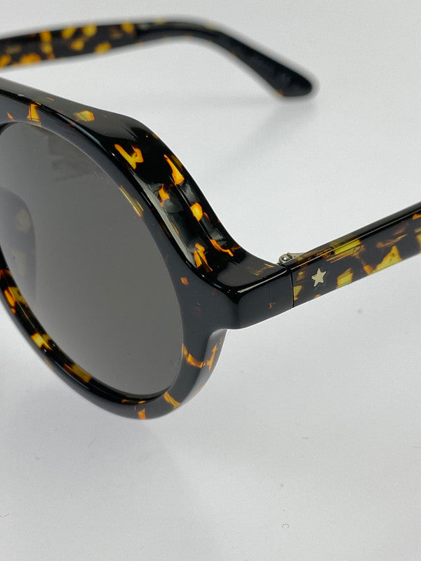 【中古品】【メンズ/レディース】 JIMMY CHOO ジミーチュウ VIVE SICUT AUDES SUNGLASSES サングラス アイウェア 183-251019-AS-26-min サイズ：51□23-145 カラー：ブラウン 万代Net店