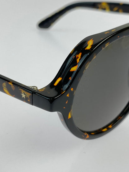 【中古品】【メンズ/レディース】 JIMMY CHOO ジミーチュウ VIVE SICUT AUDES SUNGLASSES サングラス アイウェア 183-251019-AS-26-min サイズ：51□23-145 カラー：ブラウン 万代Net店
