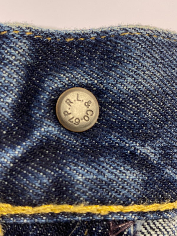 【現状渡し品】【メンズ】 RALPH LAUREN ラルフローレン DAMAGE DENIM SHORTS ダメージ デニム ショートパンツ デニムパンツ ボトムス 158-260410-jt-24-min サイズ：W30 カラー：インディゴ 万代Net店