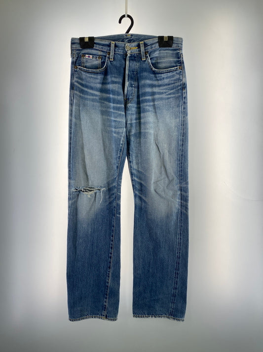 【現状渡し品】【メンズ】 STUDIO D'ARTISAN ステュディオ ダ ルチザン DARTISAM DENIM PANT ダ ルチザン デニムパンツ ボトムス 156-260727-jt-27-min サイズ：31 カラー：インディゴ 万代Net店