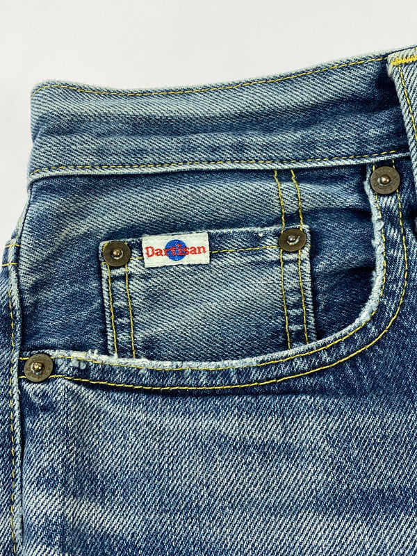 【現状渡し品】【メンズ】 STUDIO D'ARTISAN ステュディオ ダ ルチザン DARTISAM DENIM PANT ダ ルチザン デニムパンツ ボトムス 156-260727-jt-27-min サイズ：31 カラー：インディゴ 万代Net店