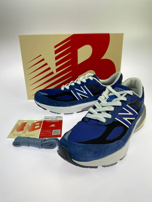 【中古美品】【メンズ】 NEW BALANCE ニューバランス 990V6 U990IA6 MADE IN USA スニーカー 靴 ローカット 162-251021-kk-36-min カラー：BLUE 万代Net店