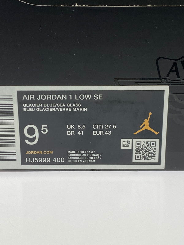 【未使用品】【メンズ】 NIKE ナイキ AIR JORDAN 1 LOW SE HJ5999-400 エアジョーダン1 ロー シーズナルエディション スニーカー 靴 160-251021-kk-23-min カラー：GLACIER BLUE/SEA GLASS 万代Net店