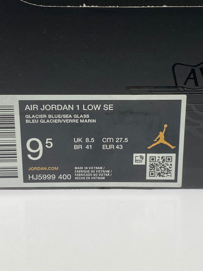 【未使用品】【メンズ】 NIKE ナイキ AIR JORDAN 1 LOW SE HJ5999-400 エアジョーダン1 ロー シーズナルエディション スニーカー 靴 160-251021-kk-23-min カラー：GLACIER BLUE/SEA GLASS 万代Net店