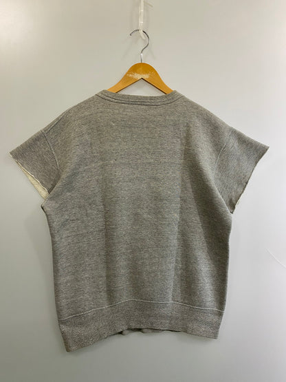 【中古品】【メンズ】 RUSSEL ATHLETIC ラッセルアスレチック サイズタグ前期 40-50S SWEATSHIRT 40-50年代 スウェット シャツ 半袖 メンズ トップス ヴィンテージ 146-251019-em-40-min サイズ：L カラー：グレー 万代Net店