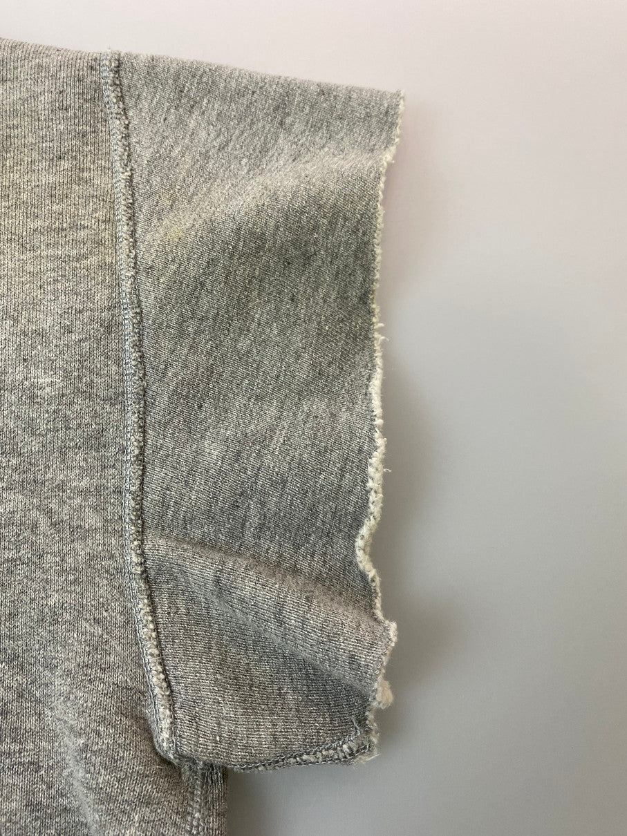 【中古品】【メンズ】 RUSSEL ATHLETIC ラッセルアスレチック サイズタグ前期 40-50S SWEATSHIRT 40-50年代 スウェット シャツ 半袖 メンズ トップス ヴィンテージ 146-251019-em-40-min サイズ：L カラー：グレー 万代Net店